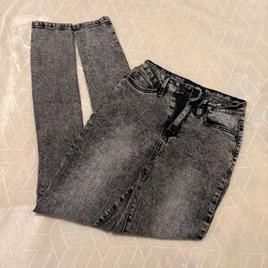 Fashion Nova Charcoal Skinny Jeans